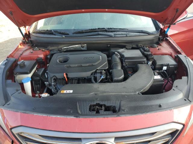 5NPE34AF5HH587589 - 2017 HYUNDAI SONATA SPORT RED photo 11