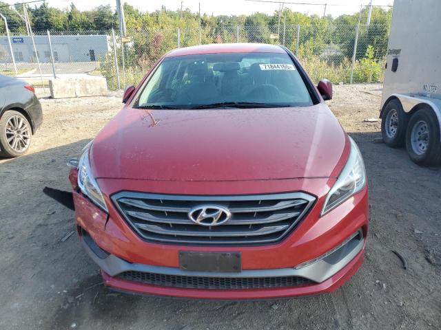 5NPE34AF5HH587589 - 2017 HYUNDAI SONATA SPORT RED photo 5