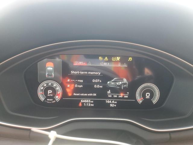 WA1BAAFY5M2052043 - 2021 AUDI Q5 PREMIUM PLUS BLUE photo 9