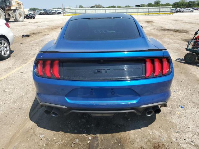 1FA6P8CF1J5176845 - 2018 FORD MUSTANG GT BLUE photo 6