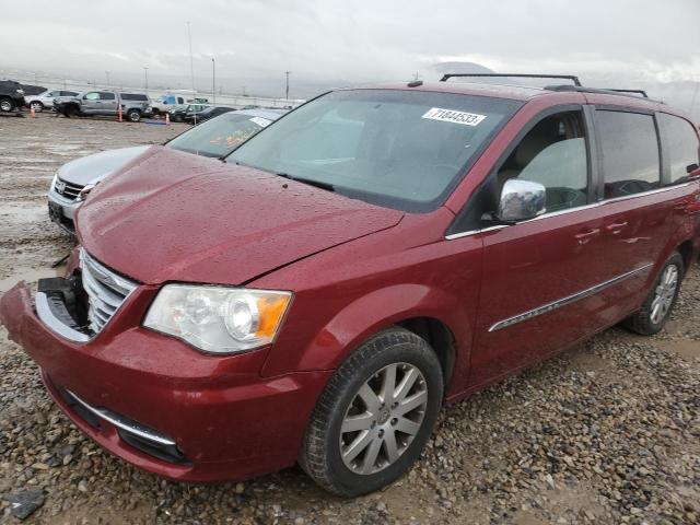 2A4RR8DG5BR704300 - 2011 CHRYSLER TOWN & COU TOURING L MAROON photo 1