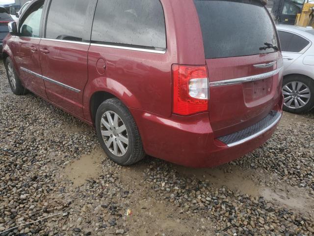 2A4RR8DG5BR704300 - 2011 CHRYSLER TOWN & COU TOURING L MAROON photo 2