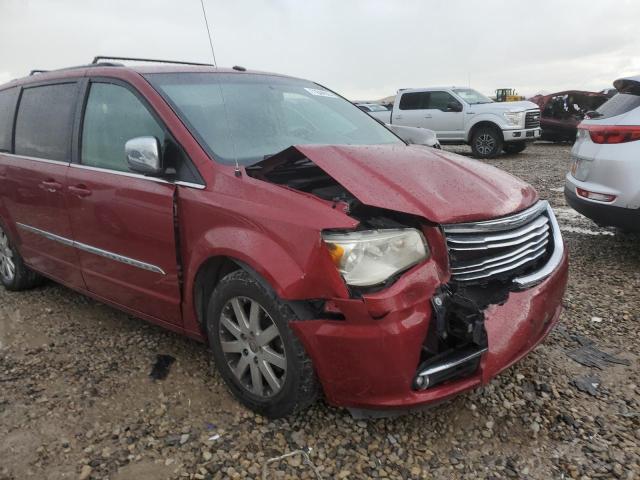 2A4RR8DG5BR704300 - 2011 CHRYSLER TOWN & COU TOURING L MAROON photo 4