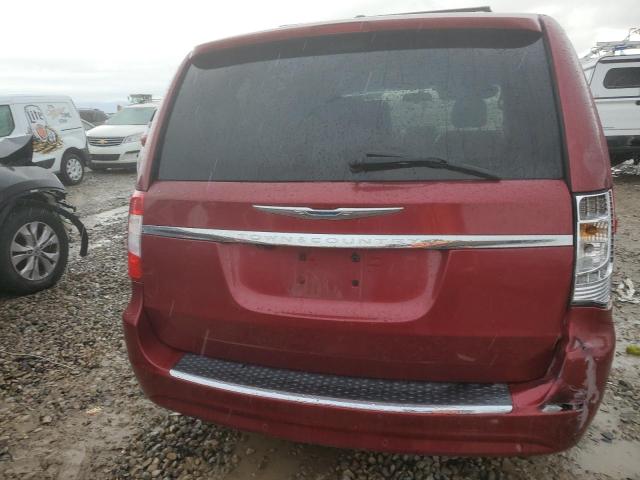 2A4RR8DG5BR704300 - 2011 CHRYSLER TOWN & COU TOURING L MAROON photo 6