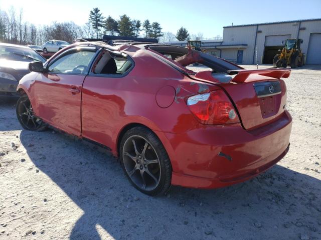 JTKDE177550051943 - 2005 TOYOTA SCION TC წითელი ფოტო 2