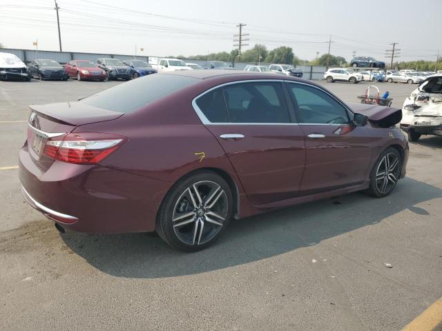 1HGCR2F50GA212243 - 2016 HONDA ACCORD SPORT BURGUNDY photo 3