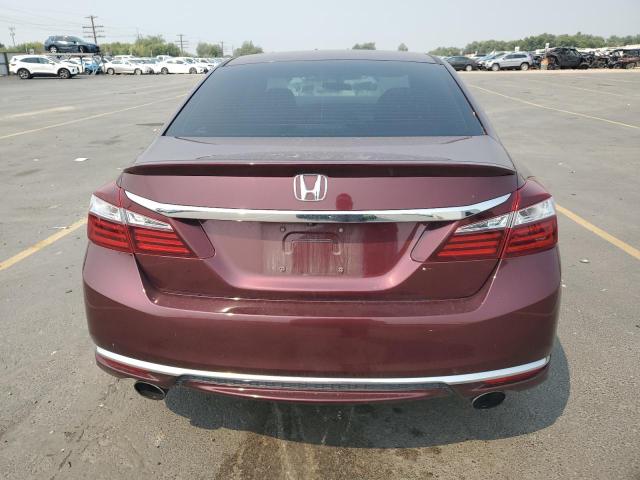 1HGCR2F50GA212243 - 2016 HONDA ACCORD SPORT BURGUNDY photo 6