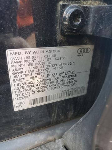 WA1LAAF74HD033652 - 2017 AUDI Q7 PREMIUM PLUS Qara foto 13