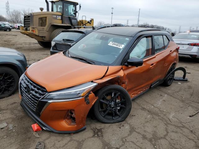 3N1CP5DVXML553956 - 2021 NISSAN KICKS SR ORANGE photo 1