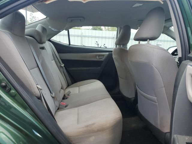 2T1BURHE6GC520172 - 2016 TOYOTA COROLLA L GREEN photo 10