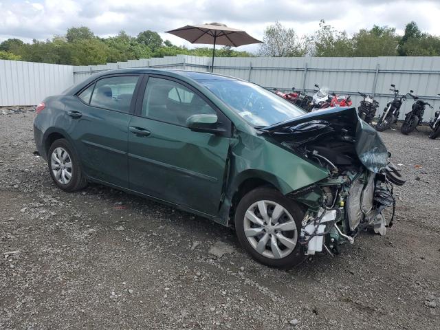 2T1BURHE6GC520172 - 2016 TOYOTA COROLLA L GREEN photo 4