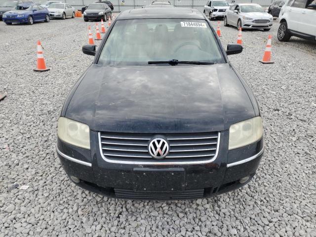 WVWPD63BX4E035530 - 2004 VOLKSWAGEN PASSAT GLS BLACK photo 5