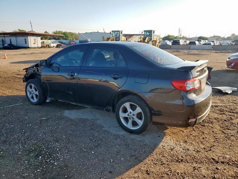 2T1BU4EE5BC735056 - 2011 TOYOTA COROLLA BASE Սև լուսանկար 2