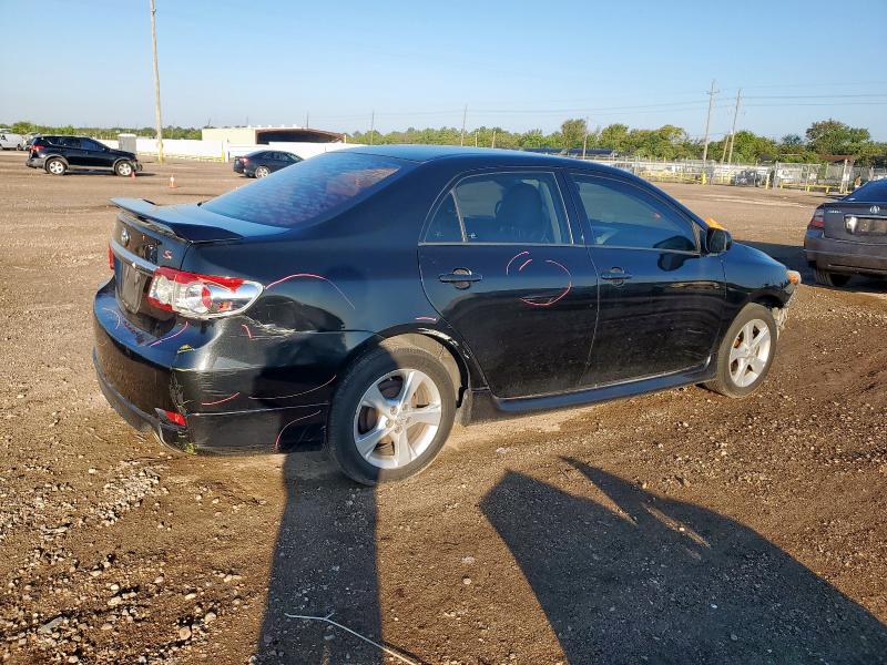 2T1BU4EE5BC735056 - 2011 TOYOTA COROLLA BASE Սև լուսանկար 3