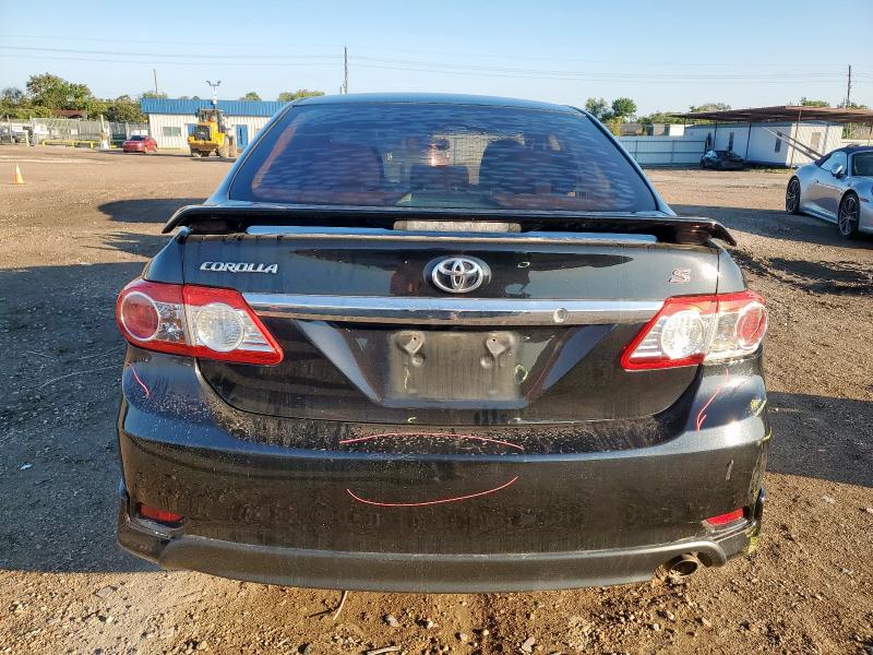 2T1BU4EE5BC735056 - 2011 TOYOTA COROLLA BASE Սև լուսանկար 6