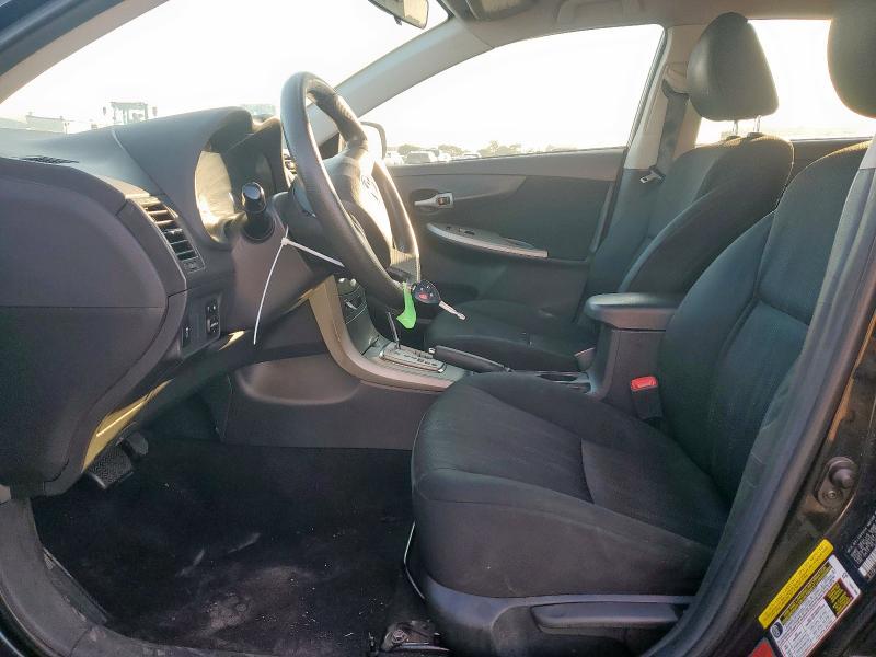 2T1BU4EE5BC735056 - 2011 TOYOTA COROLLA BASE Սև լուսանկար 7