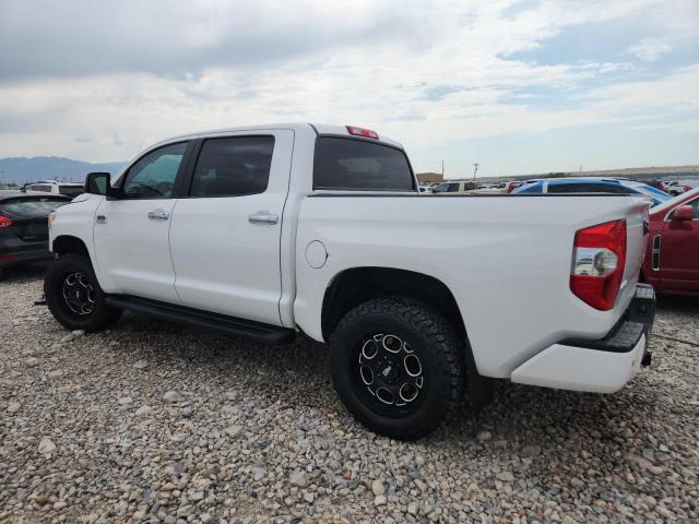 5TFAW5F10EX349349 - 2014 TOYOTA TUNDRA CREWMAX PLATINUM WHITE photo 2