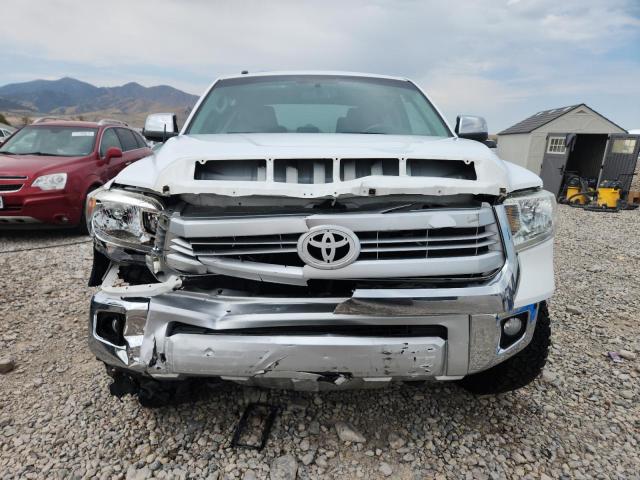 5TFAW5F10EX349349 - 2014 TOYOTA TUNDRA CREWMAX PLATINUM WHITE photo 5