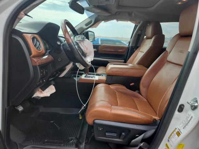 5TFAW5F10EX349349 - 2014 TOYOTA TUNDRA CREWMAX PLATINUM WHITE photo 7