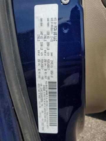 2C4RC1BG0GR228594 - 2016 CHRYSLER TOWN & COU TOURING ლურჯი ფოტო 13