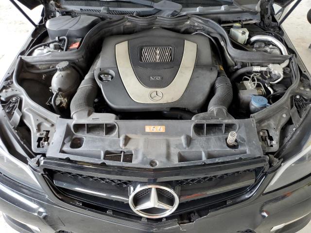 WDDGF8BB6CR203765 - 2012 MERCEDES-BENZ C 300 4MATIC BLACK photo 11