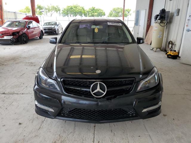 WDDGF8BB6CR203765 - 2012 MERCEDES-BENZ C 300 4MATIC BLACK photo 5
