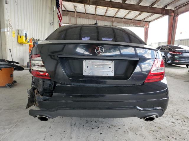 WDDGF8BB6CR203765 - 2012 MERCEDES-BENZ C 300 4MATIC BLACK photo 6