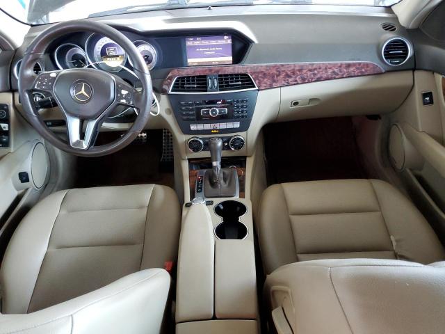 WDDGF8BB6CR203765 - 2012 MERCEDES-BENZ C 300 4MATIC BLACK photo 8