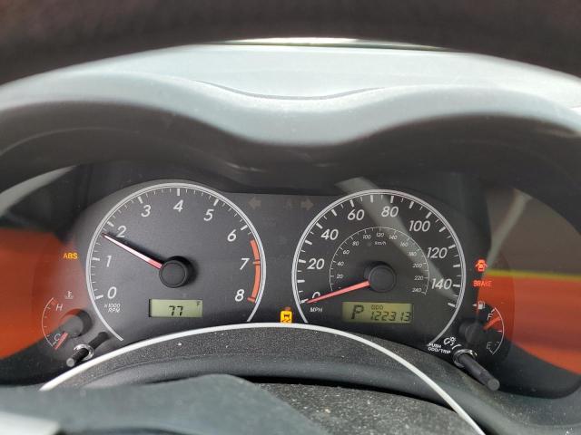 2T1BU4EE7DC009816 - 2013 TOYOTA COROLLA BASE Grau Foto 9