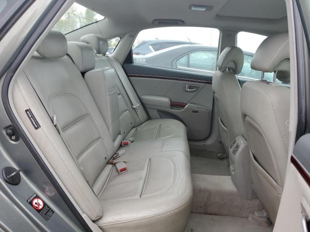 KMHFC46F07A183548 - 2007 HYUNDAI AZERA SE GRAY photo 10