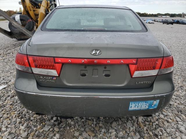 KMHFC46F07A183548 - 2007 HYUNDAI AZERA SE GRAY photo 6