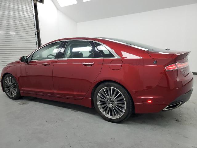 3LN6L2G91ER808216 - 2014 LINCOLN MKZ RED photo 2
