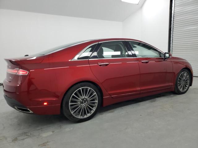 3LN6L2G91ER808216 - 2014 LINCOLN MKZ RED photo 3