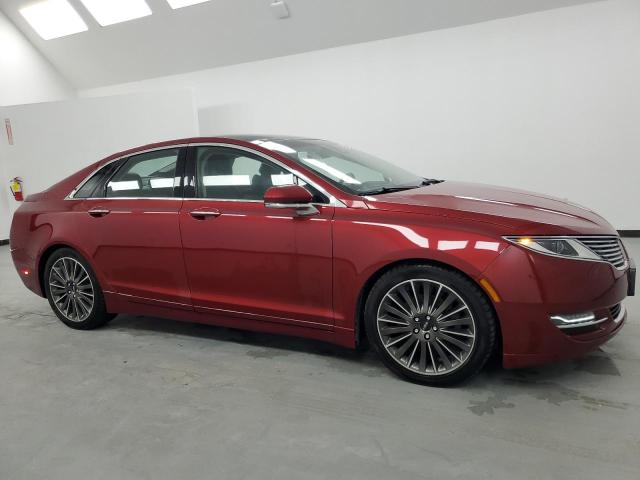 3LN6L2G91ER808216 - 2014 LINCOLN MKZ RED photo 4