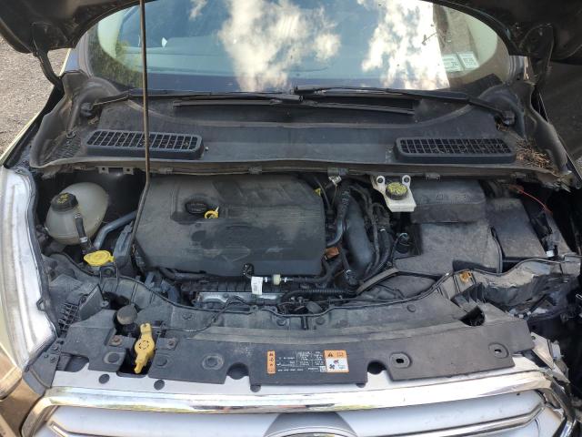 1FMCU9HD1JUB78597 - 2018 FORD ESCAPE SEL ნაცრისფერი ფოტო 12