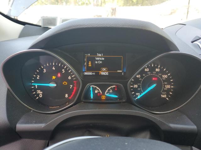 1FMCU9HD1JUB78597 - 2018 FORD ESCAPE SEL ნაცრისფერი ფოტო 9