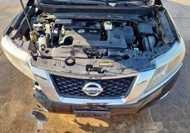 5N1AR2MN6FC717890 - 2015 NISSAN PATHFINDER S أسود صورة 12