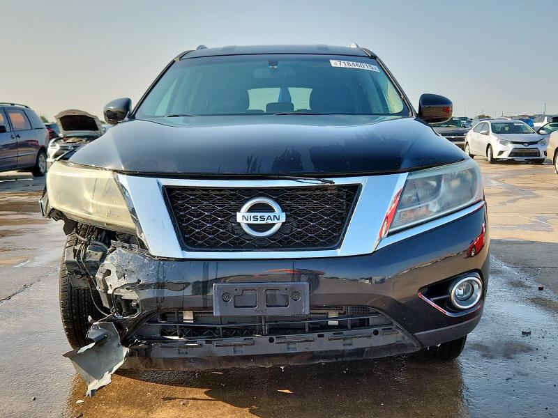 5N1AR2MN6FC717890 - 2015 NISSAN PATHFINDER S أسود صورة 5