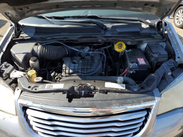 2C4RC1BG0ER303534 - 2014 CHRYSLER TOWN & COU TOURING GRAY photo 12