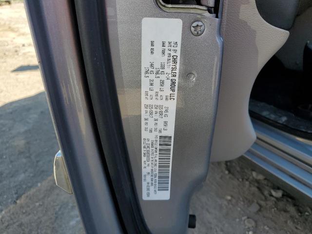 2C4RC1BG0ER303534 - 2014 CHRYSLER TOWN & COU TOURING GRAY photo 13