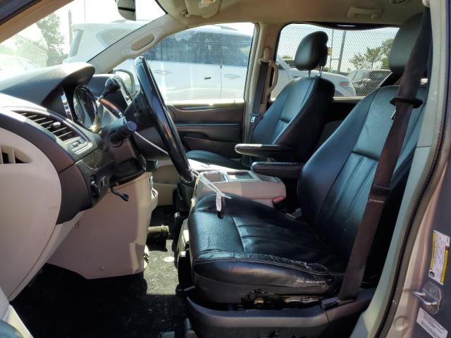 2C4RC1BG0ER303534 - 2014 CHRYSLER TOWN & COU TOURING GRAY photo 7