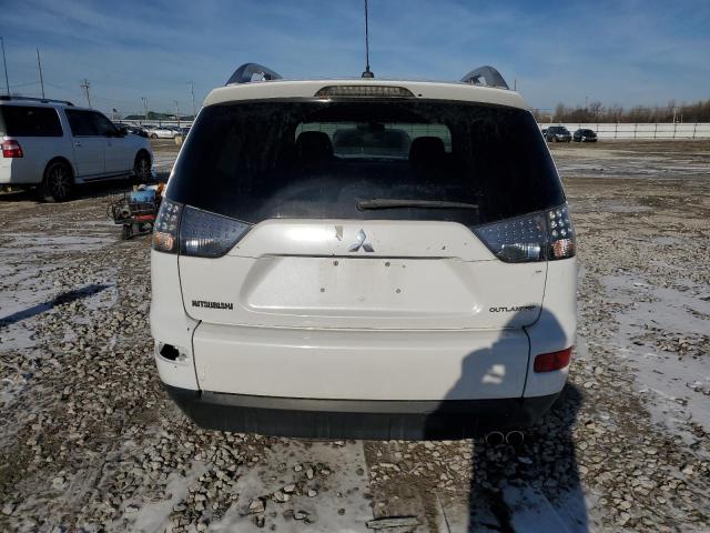 JA4MS41X87Z006448 - 2007 MITSUBISHI OUTLANDER XLS WHITE photo 6