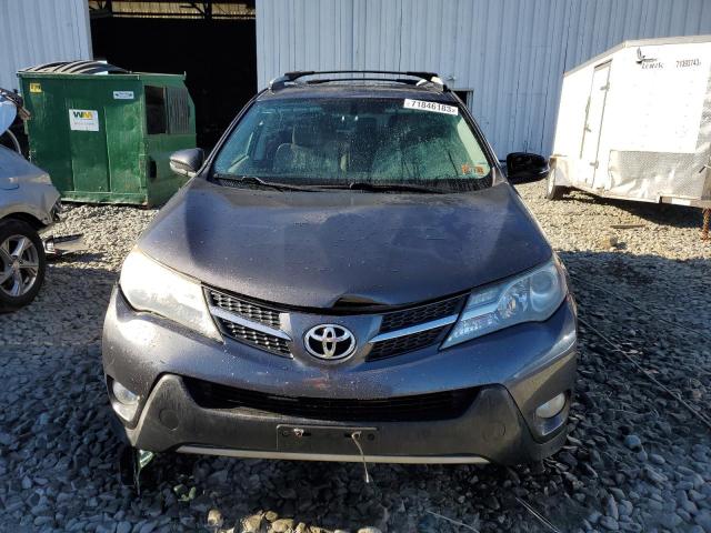 2T3DFREVXDW117711 - 2013 TOYOTA RAV4 LIMITED GRAY photo 5