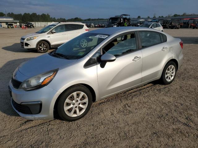 KNADM4A39G6544149 - 2016 KIA RIO LX SILVER photo 1