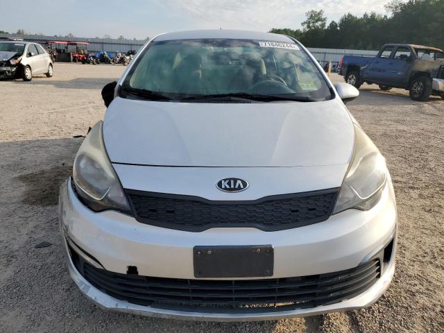 KNADM4A39G6544149 - 2016 KIA RIO LX SILVER photo 5