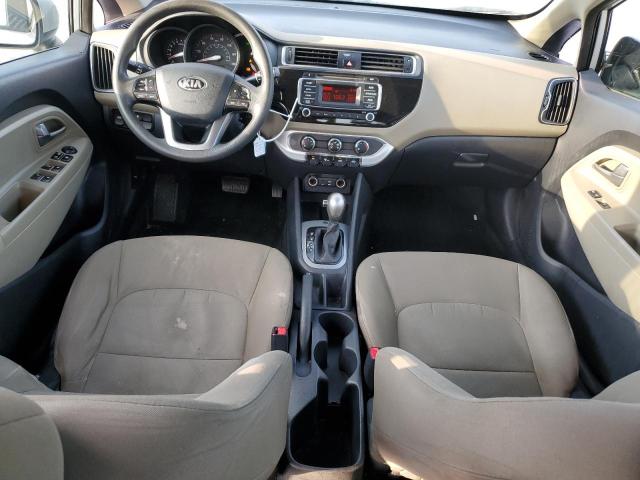 KNADM4A39G6544149 - 2016 KIA RIO LX SILVER photo 8