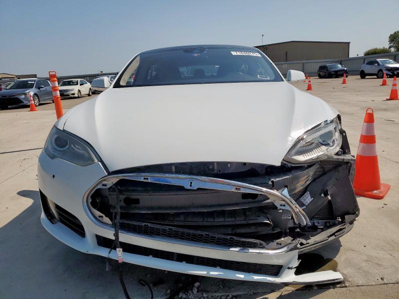 5YJSA1E16GF128283 - 2016 TESLA MODEL S WHITE photo 5