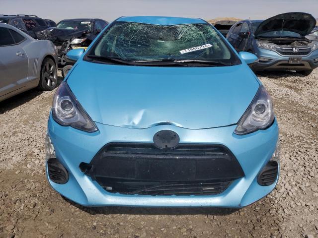 JTDKDTB34G1136870 - 2016 TOYOTA PRIUS C BLUE photo 5