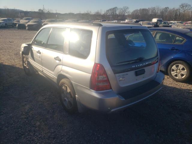 JF1SG65664H758104 - 2004 SUBARU FORESTER 2.5XS Серебристый фото 2