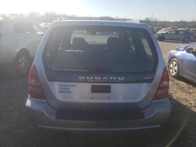 JF1SG65664H758104 - 2004 SUBARU FORESTER 2.5XS Серебристый фото 6